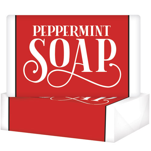 Peppermint Words Soap Bar