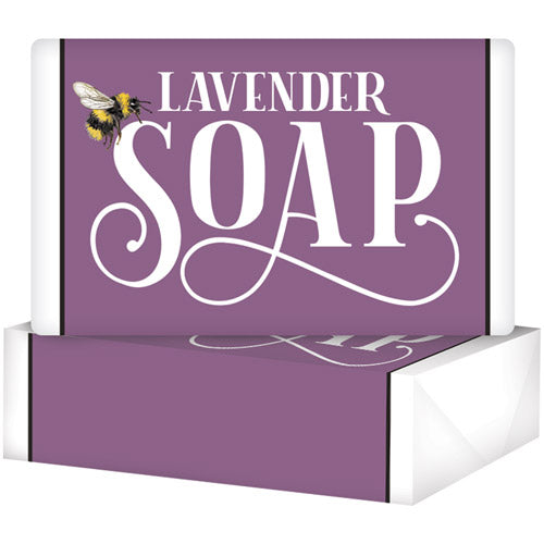 Purple Bee Soap Bar