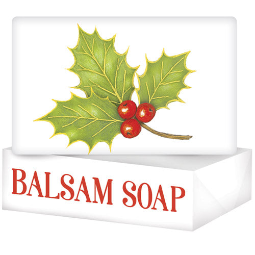 Holly Sprig Soap Bar