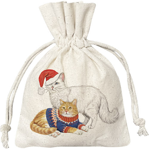 Holiday Cats Sack Of Soap