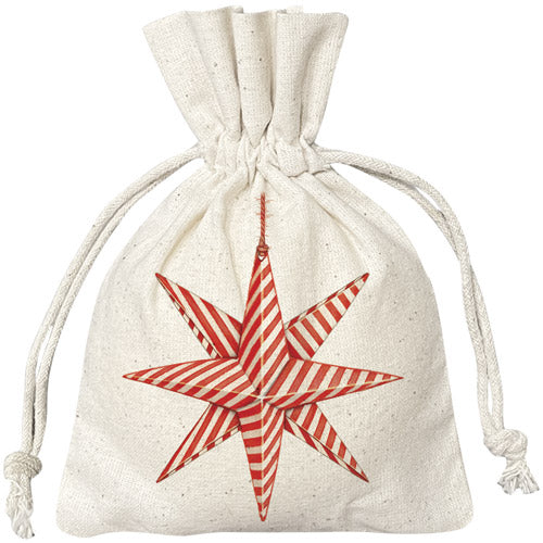 Striped Star Sack Of Soap