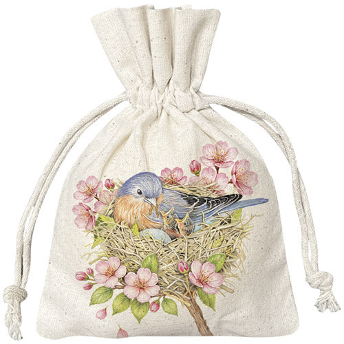 Bluebird Nest Sack Of Soap