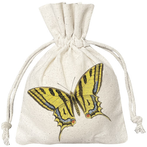 Yellow Butterfly Sack Of Soap