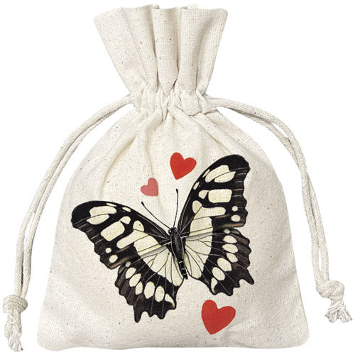 Butterfly Hearts Sack Of Soap