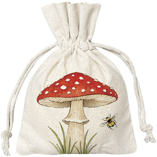 Red Toadstool Sack Of Soap