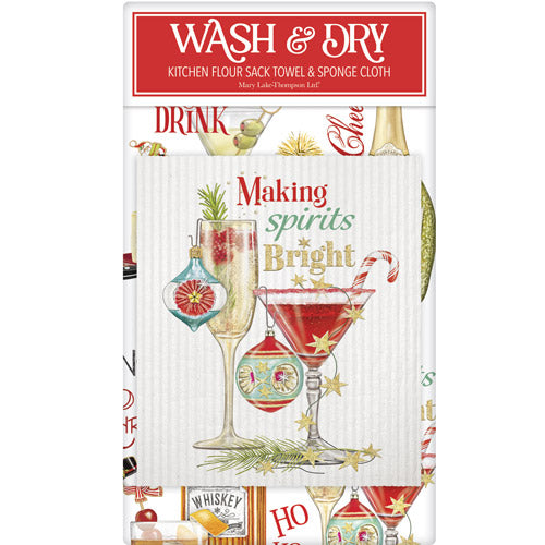 Christmas Cocktails Wash & Dry