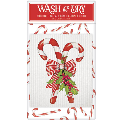 Candy Canes Wash & Dry