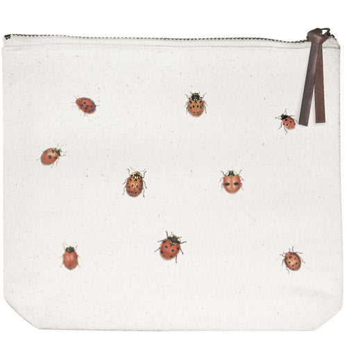 Ladybugs Canvas Pouch