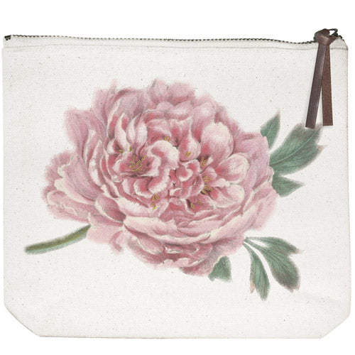 Peony MS Canvas Pouch