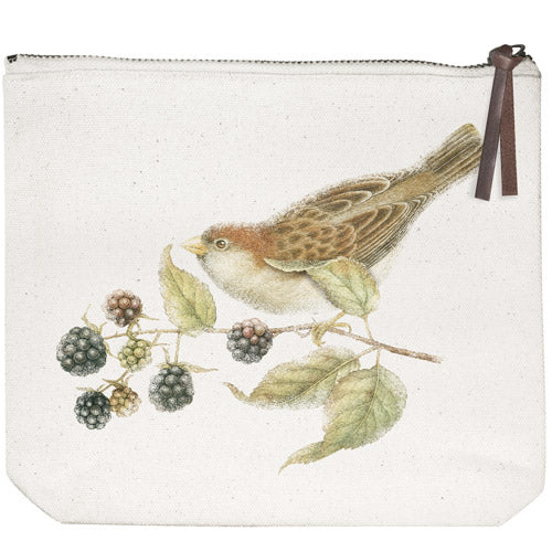 Fall Creatures Canvas Pouch