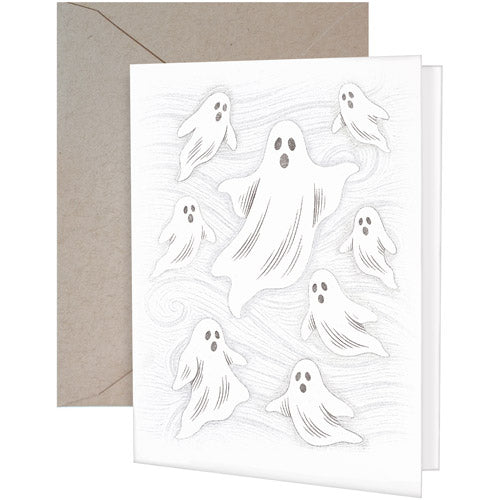 Ghosts Greeting Card