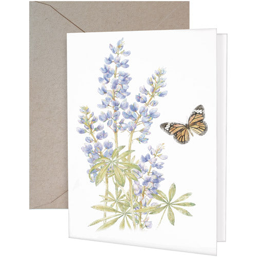 Lupine Greeting Card