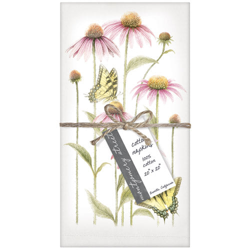Coneflowers Napkins S/4