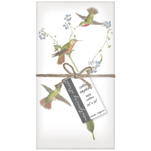 Hummingbirds MS Napkins S/4