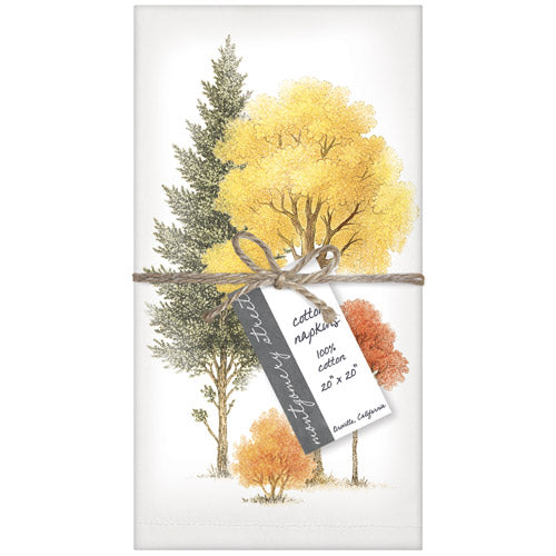 Fall Forest Napkins S/4
