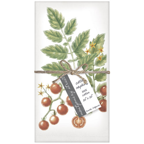 Cherry Tomatoes Napkins S/4