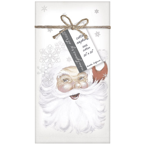 Santa Snowflake Napkins