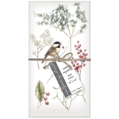 Chickadee Branches Napkins