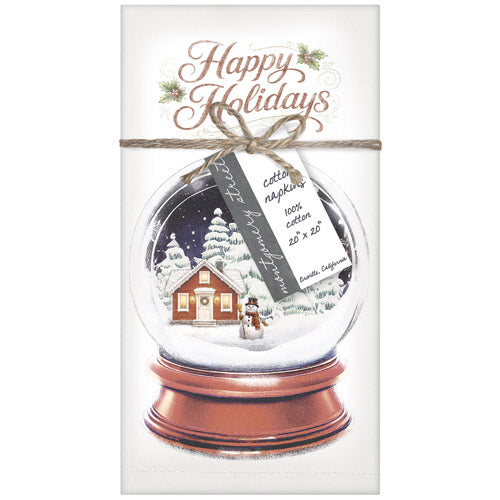 Snow Globe Napkins