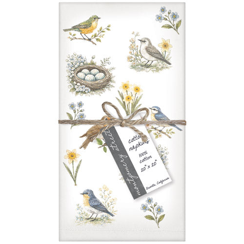 Birds And Nests Napkins