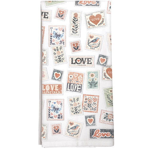 Love Stamps Towel