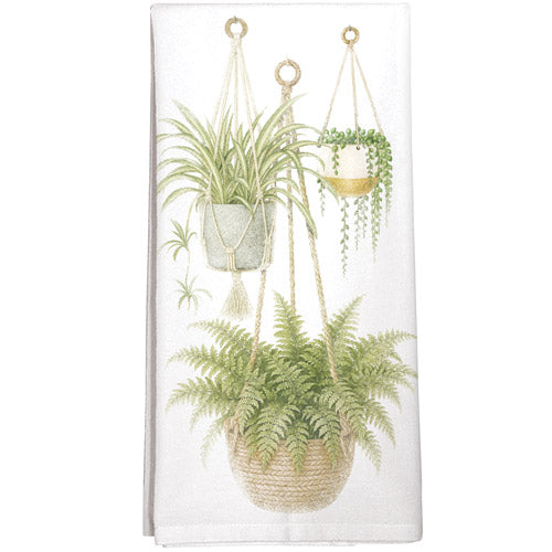 Hanging Houseplants Towel