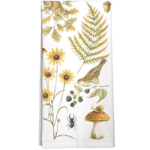 Fall Creatures Towel