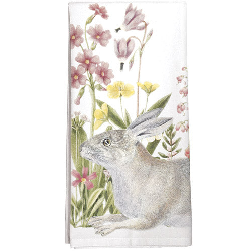 Garden Hare Towel