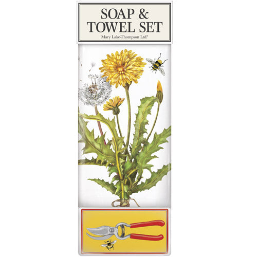 Dandelion Soap & Towel Set
