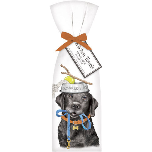 Eat Walk Play Lab Towel Set