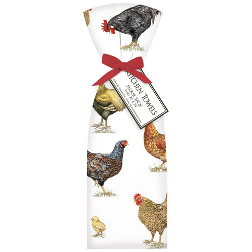 Chicken Scatter Towel Set