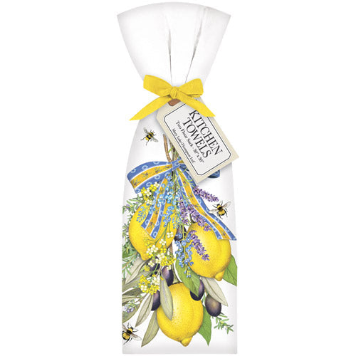 Lemon Olives Towel Set