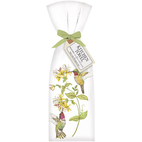 Hummingbird Honeysuckle Towel Set