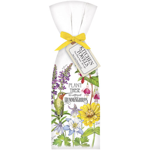 Hummingbird Garden Towel Set