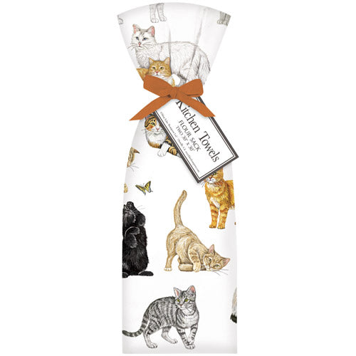Everyday Cat Scatter Towel Set