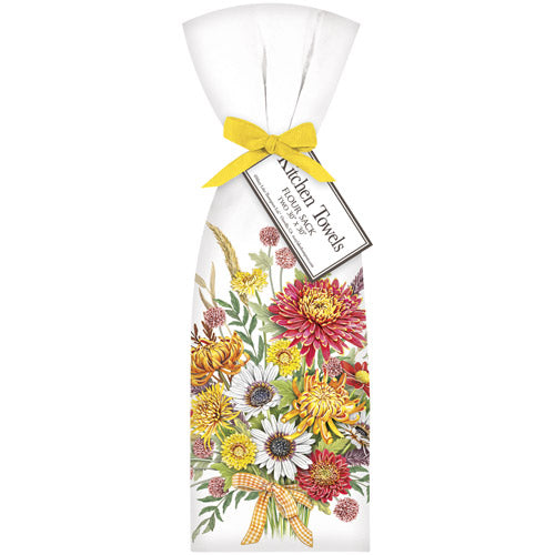 Fall Mums Bouquet Towel Set