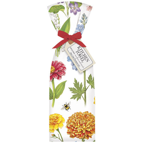 Spring Flower Scatter Towel Set