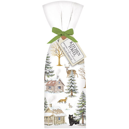 Winter Cabin Scatter Towel Set