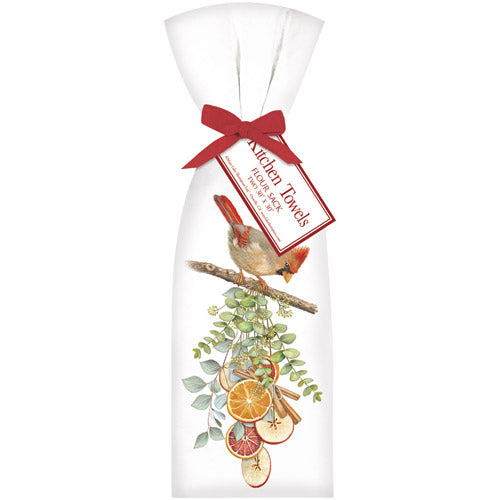 Cardinal Fruit Swag Towel Set