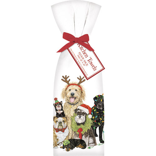 Howliday Party Dog Towel Set