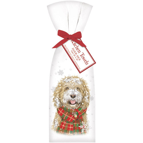 Snowflake Doodle Towel Set