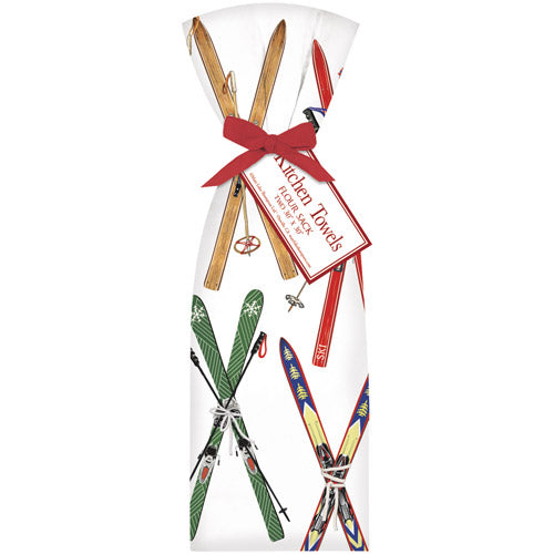 Skis Scatter Towel Set