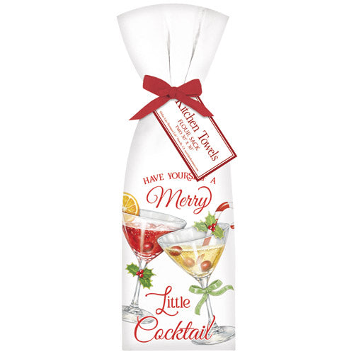 Merry Cocktails Towel Set