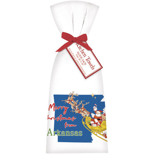 Merry Arkansas Towel Set