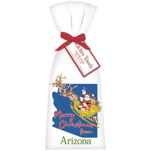 Christmas From Arizona Toweel Set