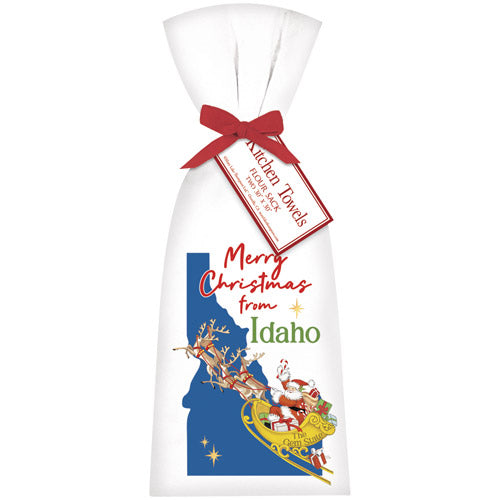 Christmas From Idaho Towel Set