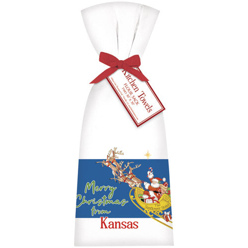 Christmas From Kansas Towel Set
