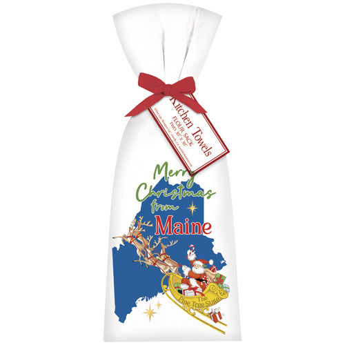 Christmas From Maine Towel Set