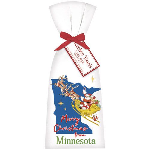 Christmas From Minnesota Towel Set