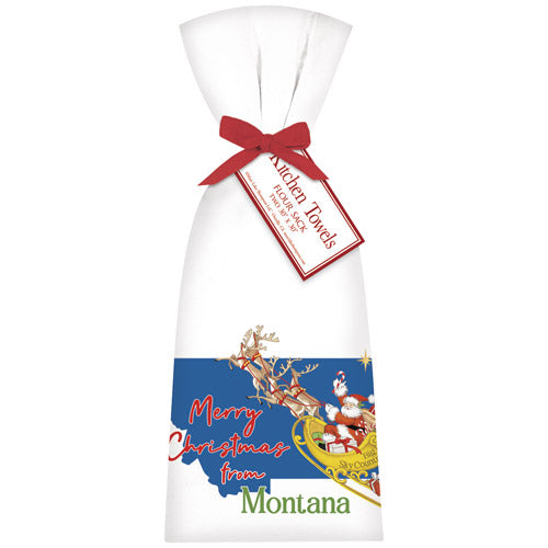 Christmas From Montana Towel Set